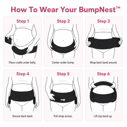 BumpNest™ 3-in-1 Support Belt