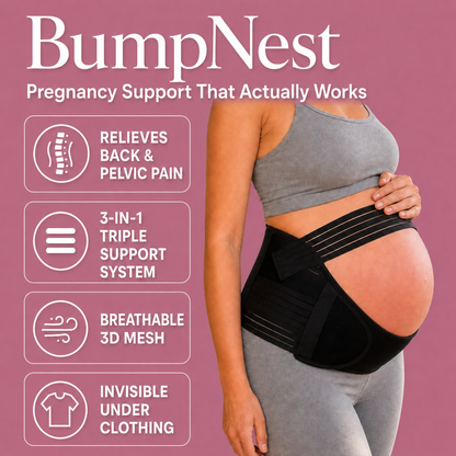 BumpNest™ 3-in-1 Support Belt